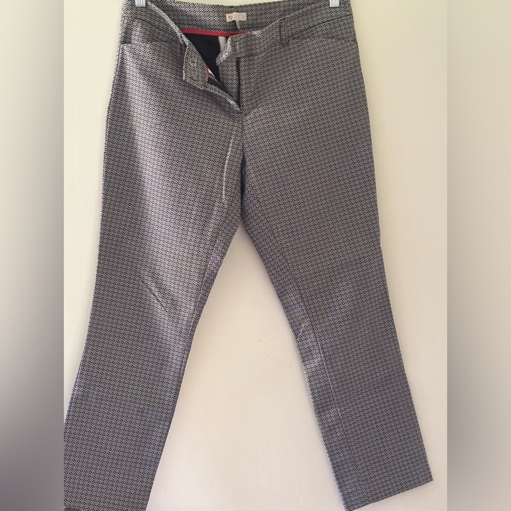 Gray Patterned Pants